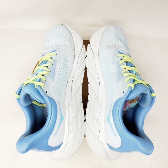 Hoka One One Arahi 7 Shoes Womens 8.5 B Blue Comfort Training Walking Running - Picture 11 of 14